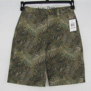 NEW Nautica Boy's Shorts Flat Front size 12